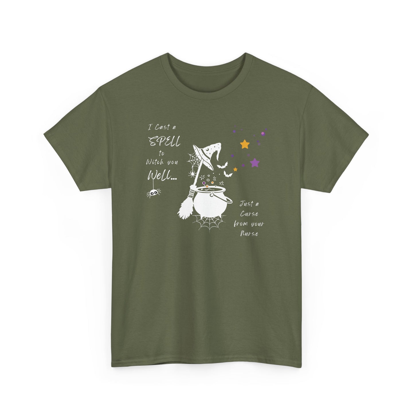 I Cast A Spell To Witch You Well Nurse Shirt
