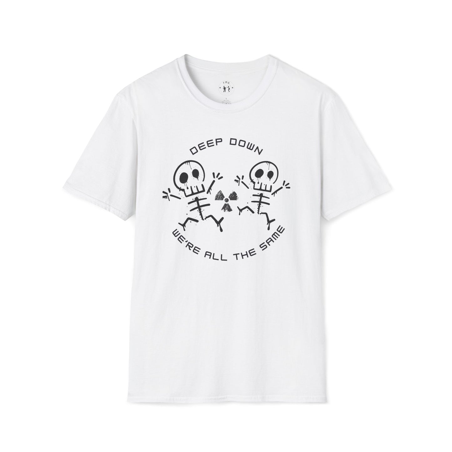 Men's Deep Down We're All The Same - Radiology T-Shirt