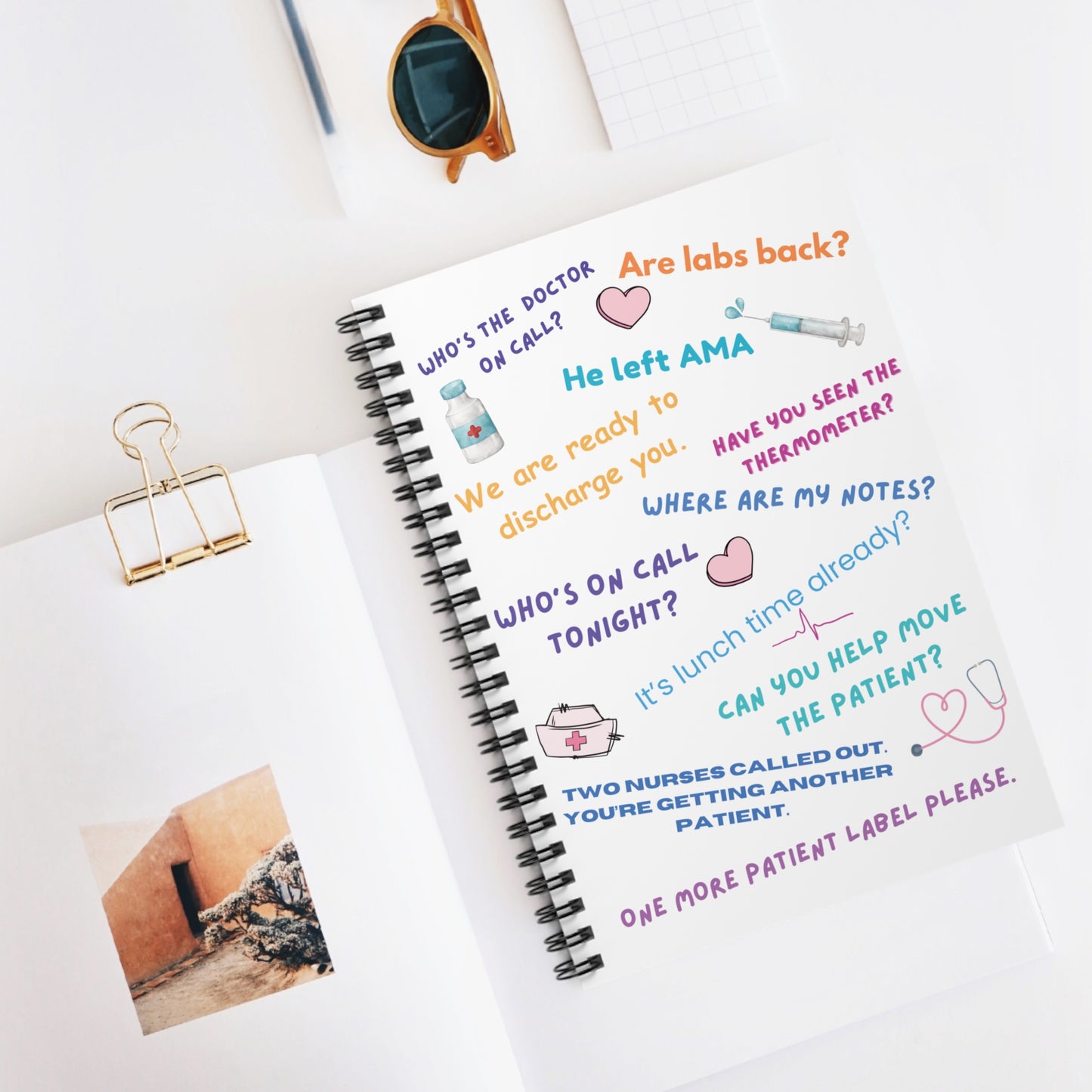 Nurse Quotes - Notebook