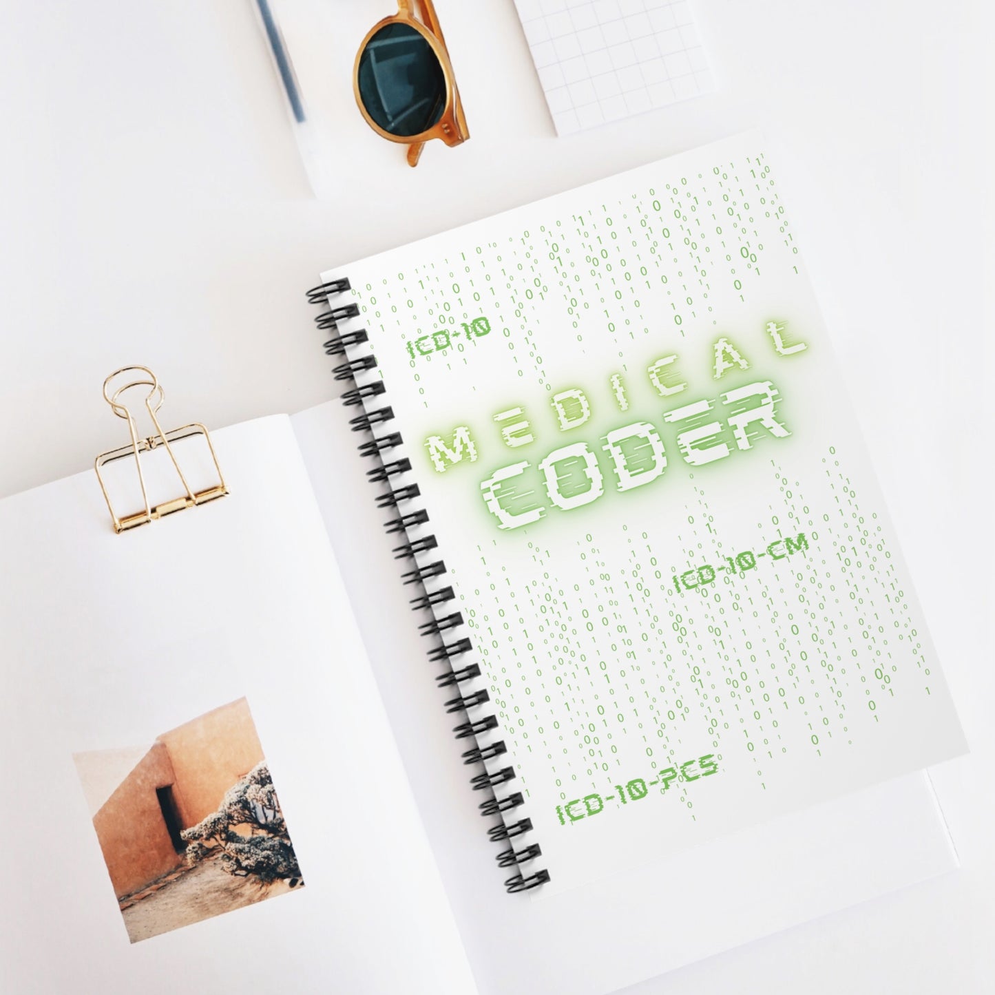 Medical Coder - Spiral Notebook
