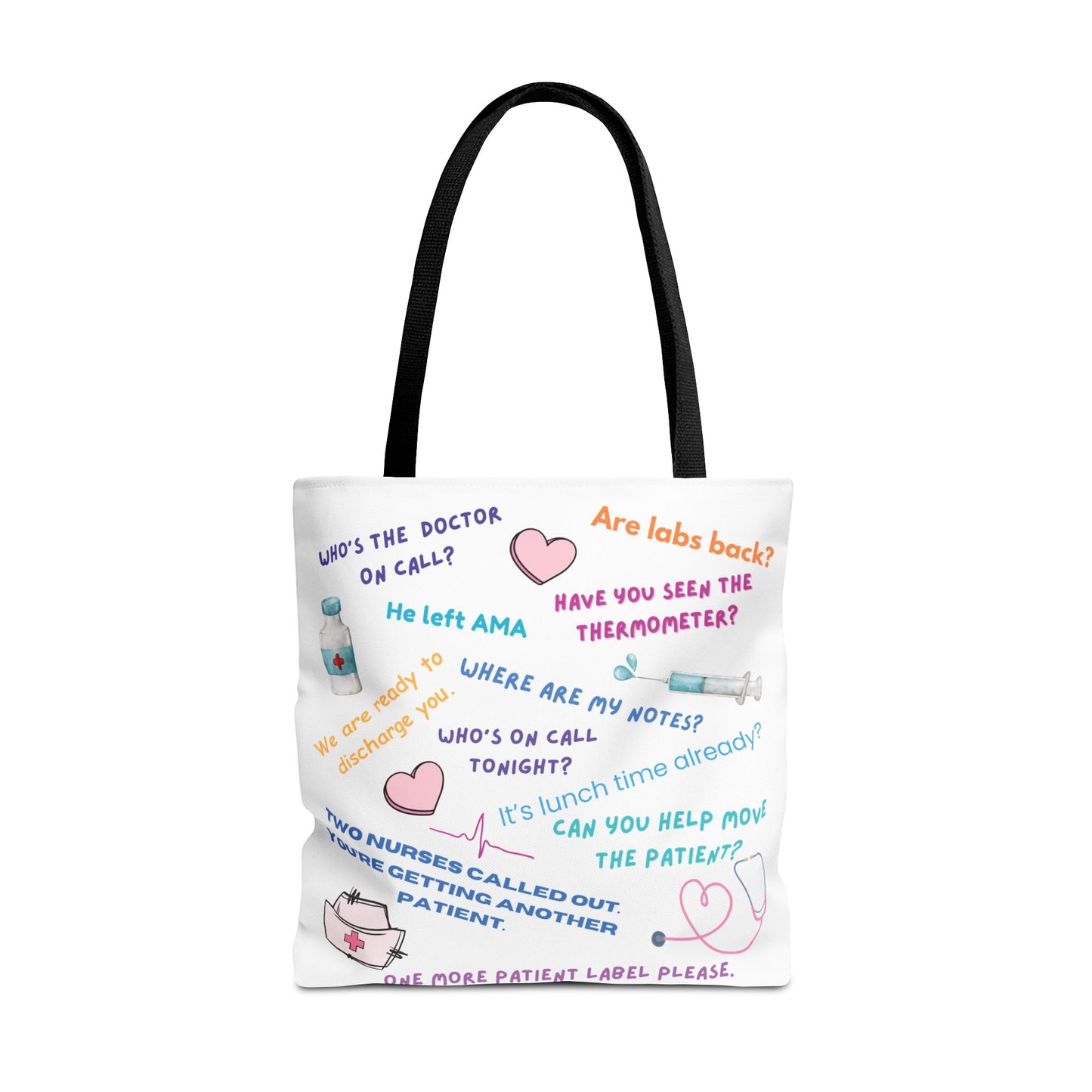 Daily Nurse Quotes - Tote Bag