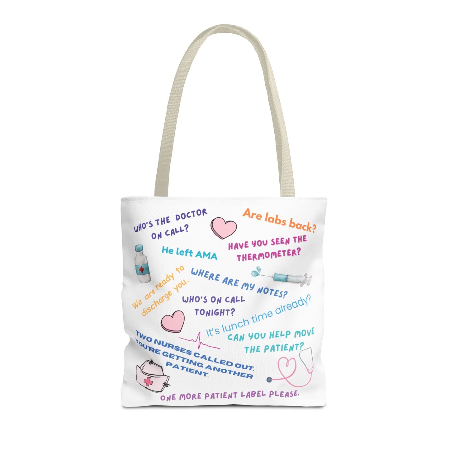 Daily Nurse Quotes - Tote Bag