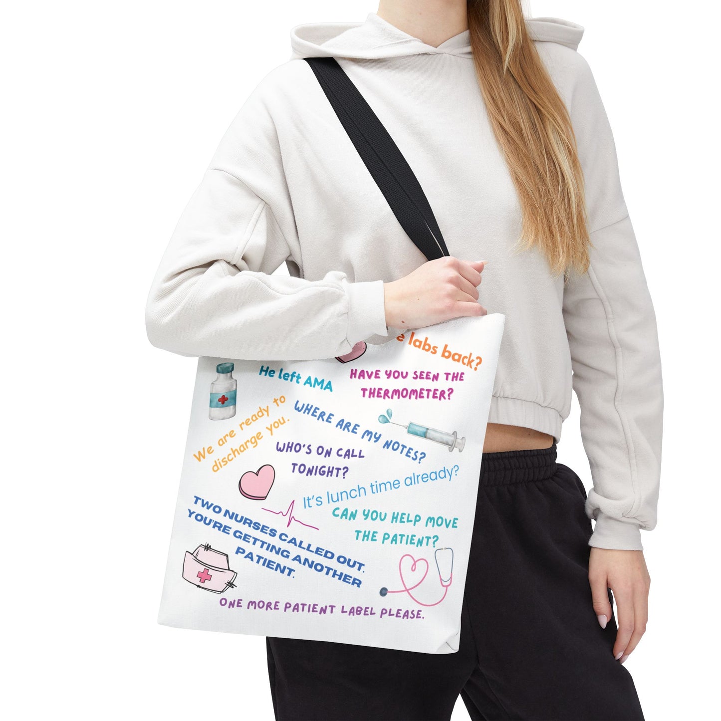 Daily Nurse Quotes - Tote Bag