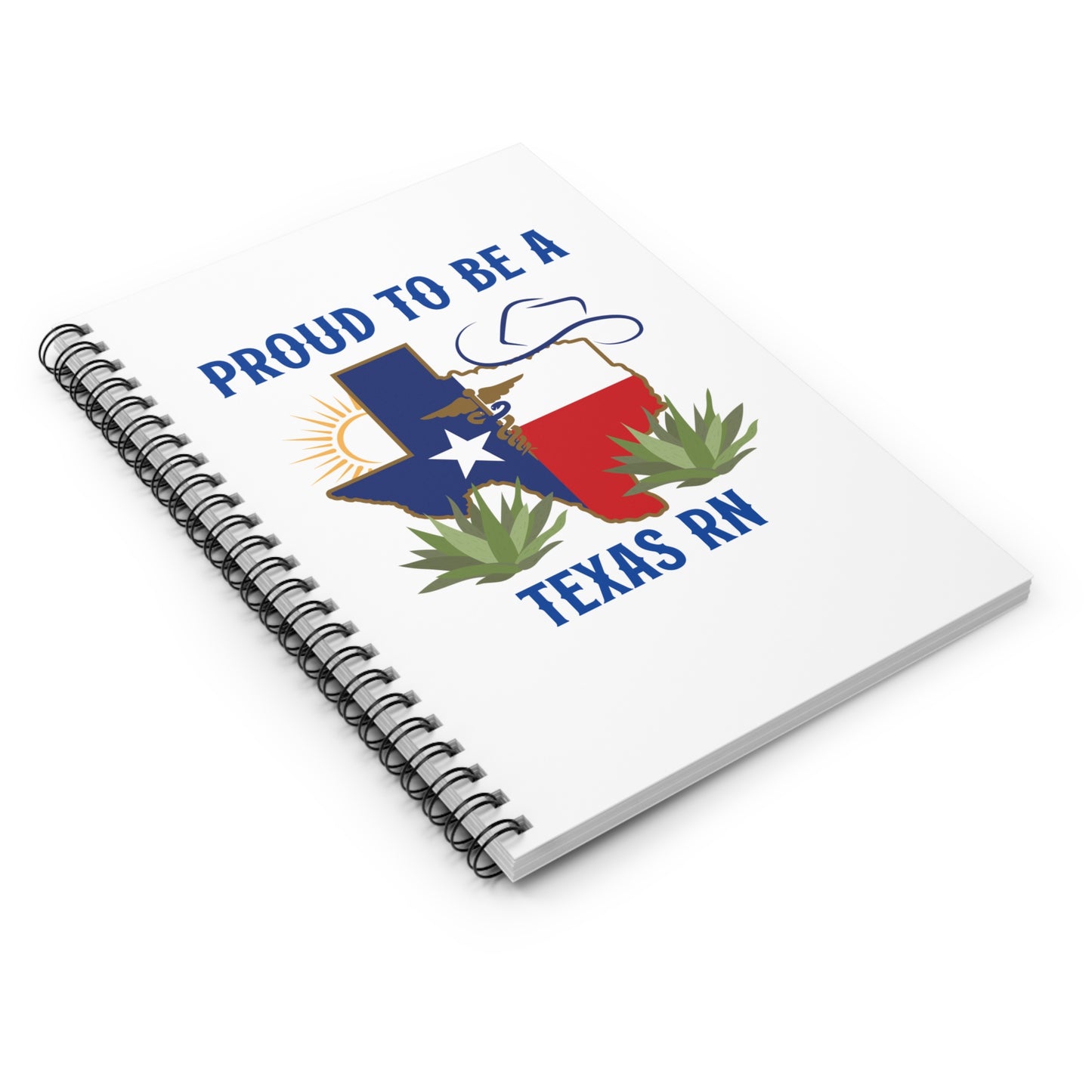 Proud Texas RN Spiral Notebook