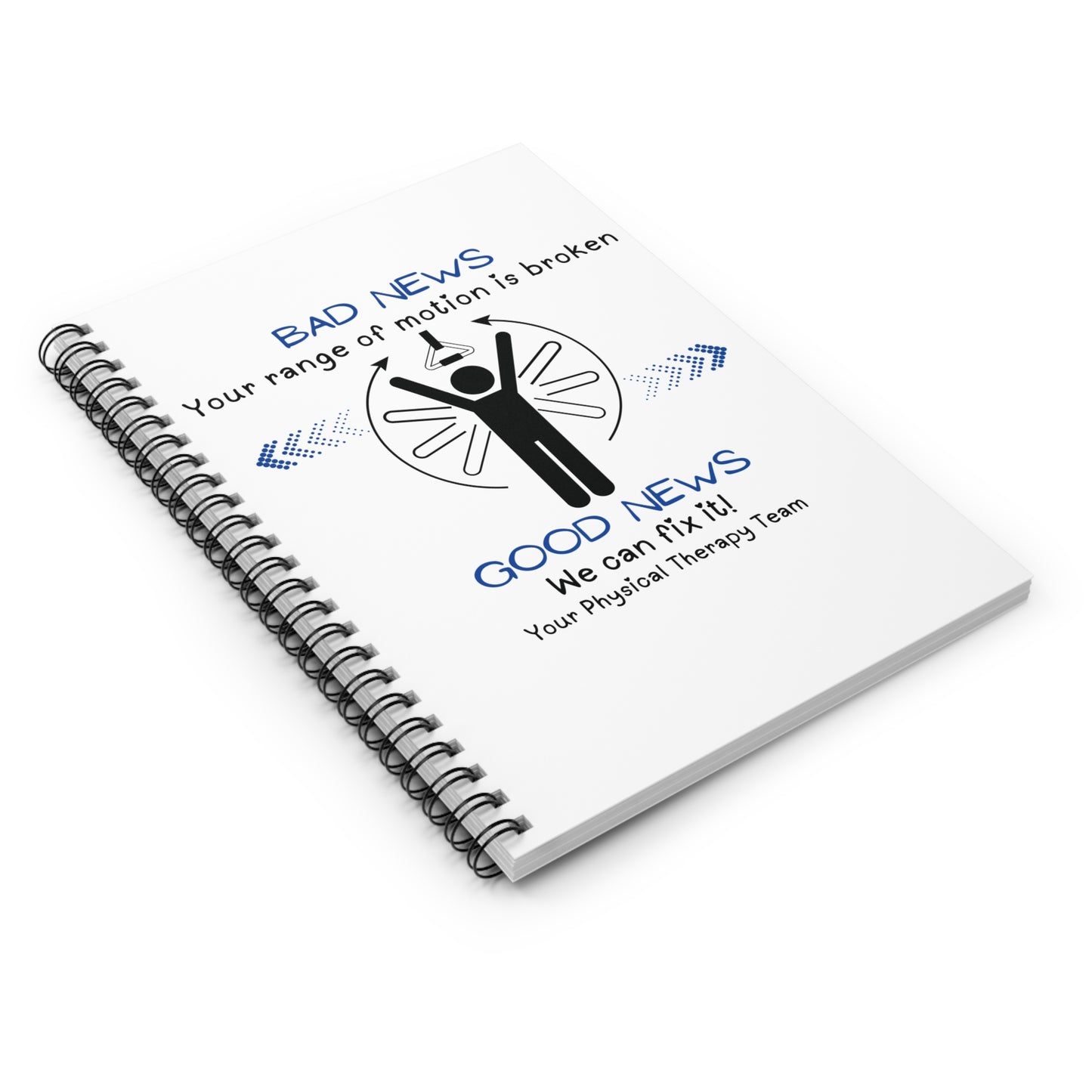 Physical Therapy Notebook - Your Range of Motion Is Broken