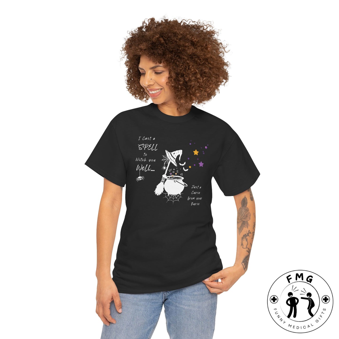 I Cast A Spell To Witch You Well Nurse Shirt