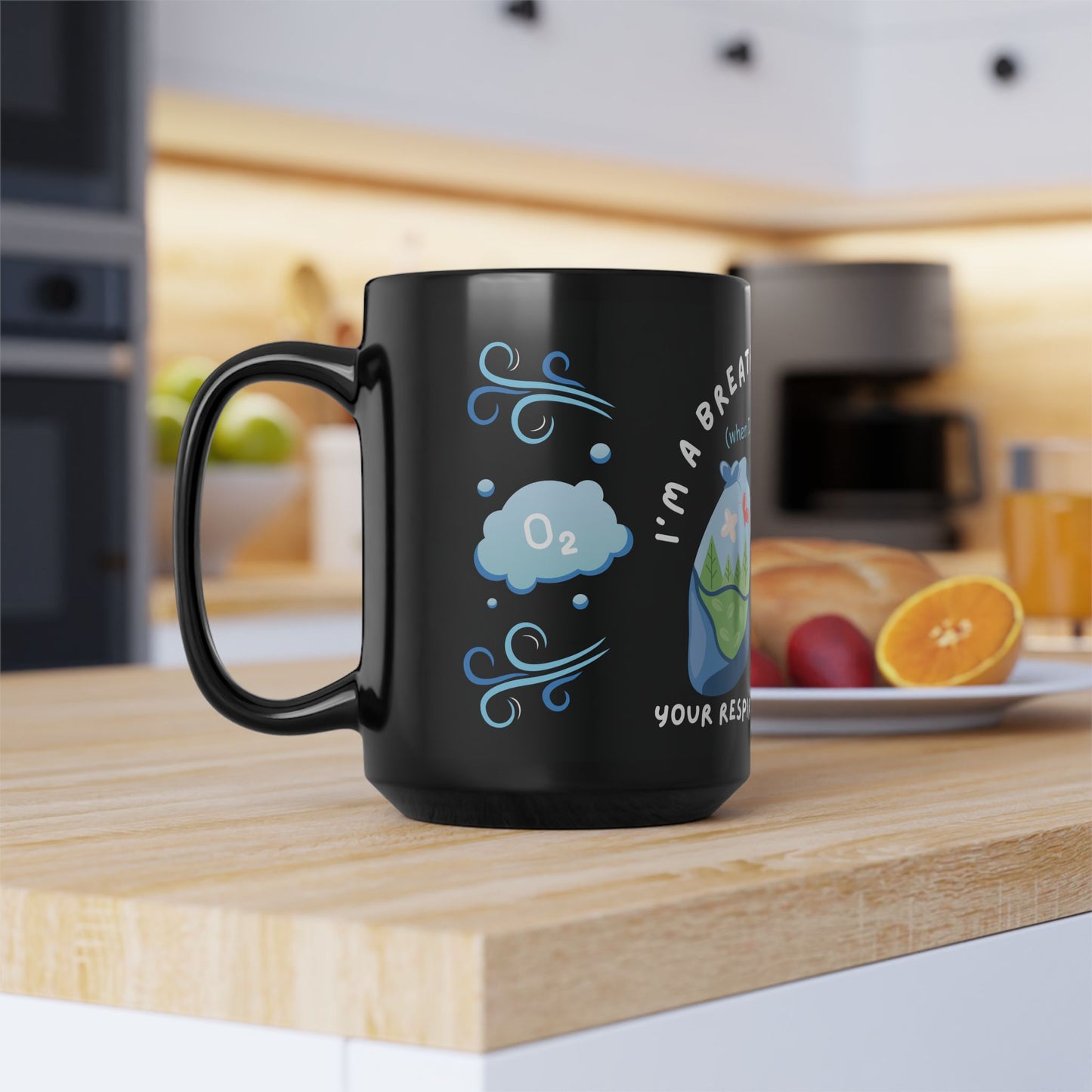 Respiratory Therapist - I'm A Breath Of Fresh Air When I'm At Work Mug 15oz