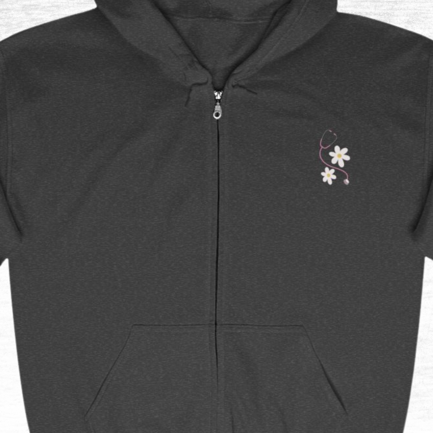 Blessed With Patients Not Patience Zip Up Hoodie