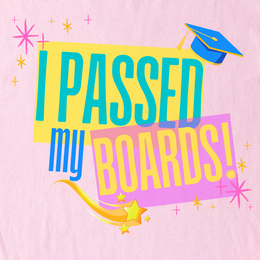 Celebration I Passed My Medical Boards - T-Shirt
