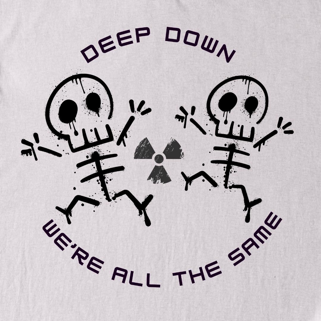 Men's Deep Down We're All The Same - Radiology T-Shirt