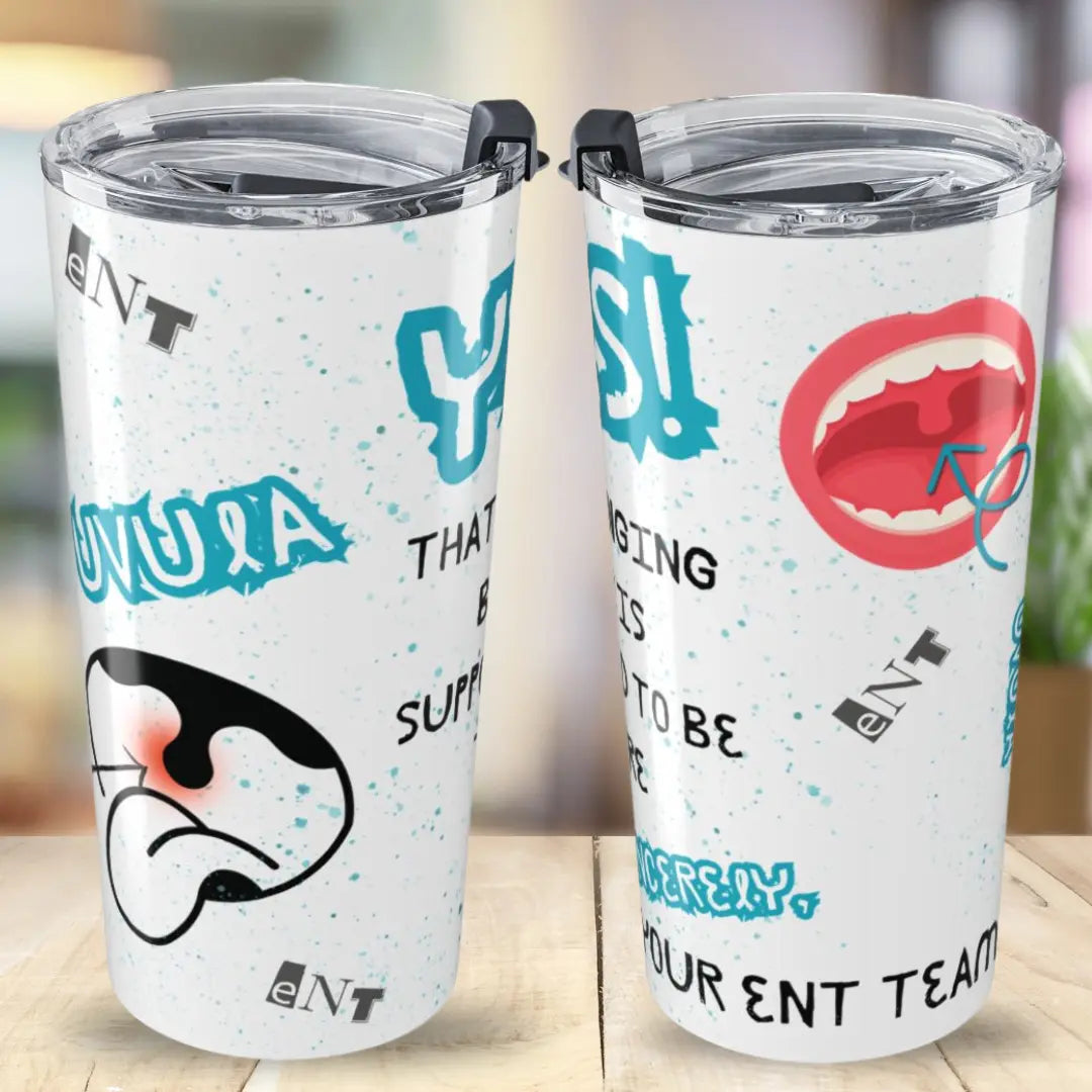 ENT Tumbler - Hanging Uvula Printify