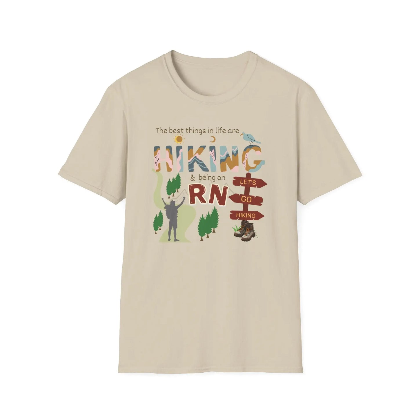 Hiking RN T-Shirt Sand