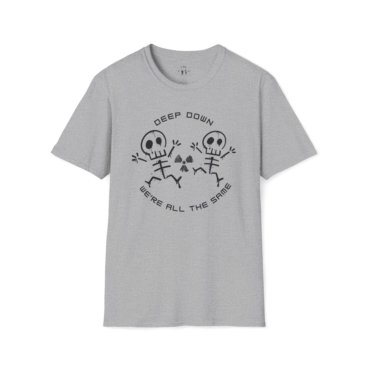 Men's Deep Down We're All The Same - Radiology T-Shirt
