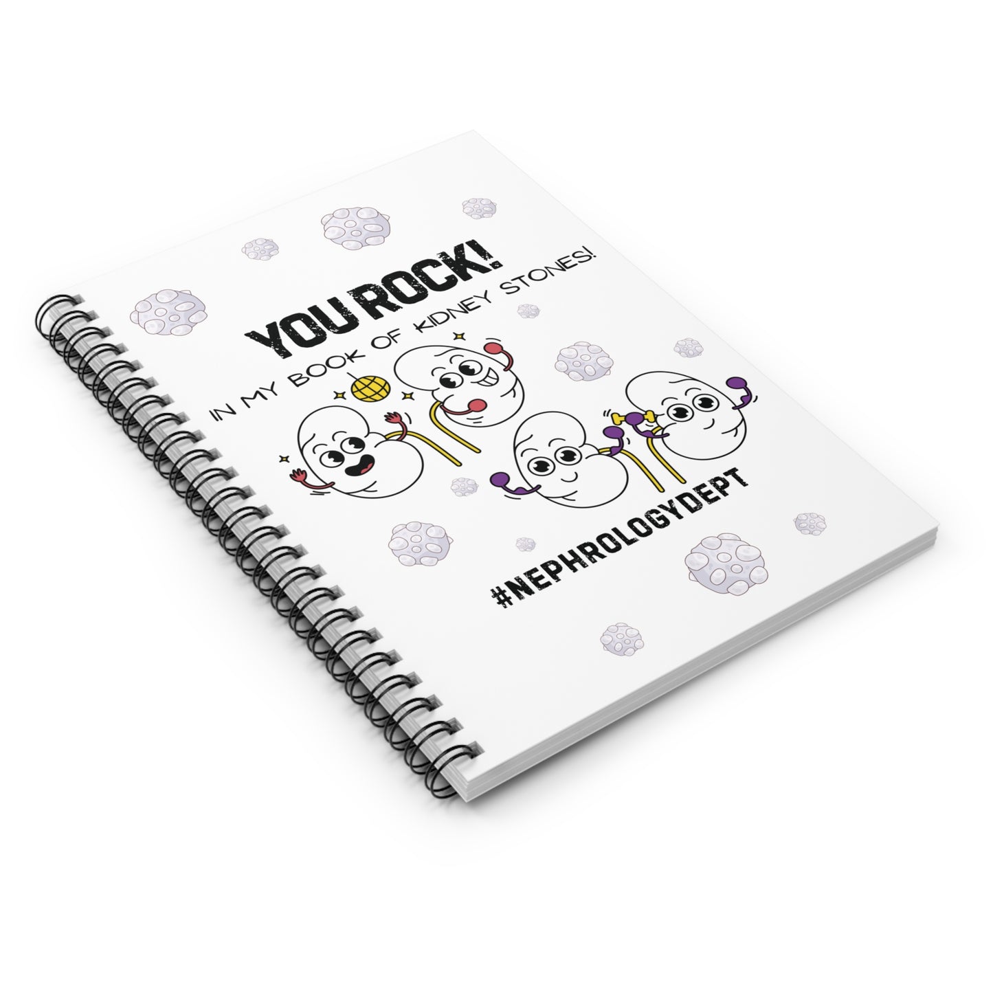 Nephrology Notebook - You Rock In My Book of Kidney Stones