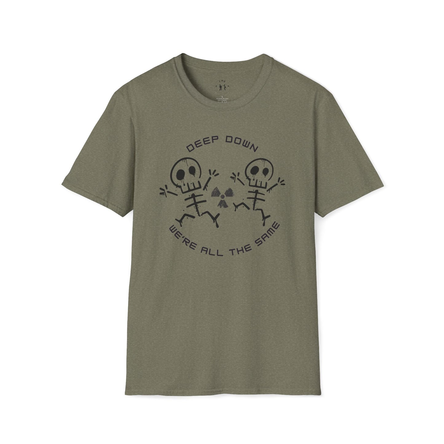 Men's Deep Down We're All The Same - Radiology T-Shirt
