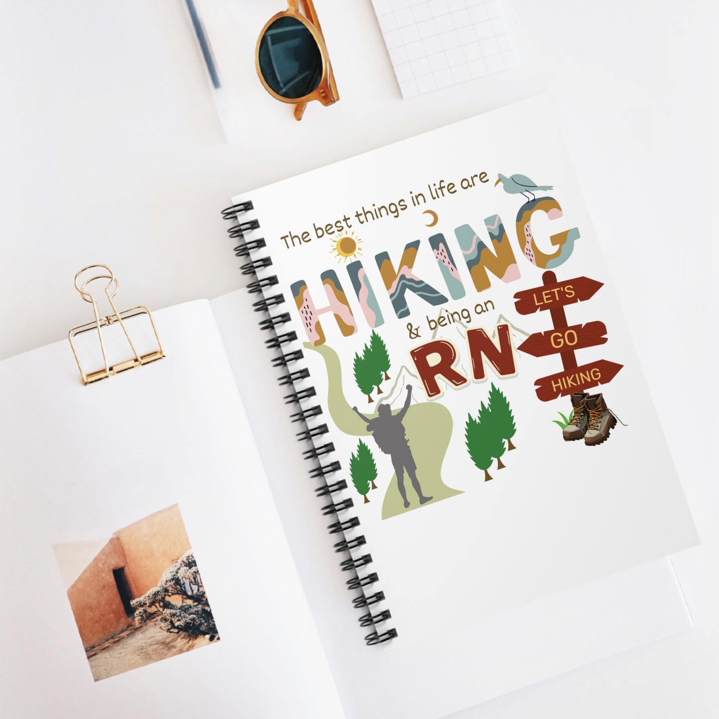 Best Things Are Hiking And Being An RN NotebooK