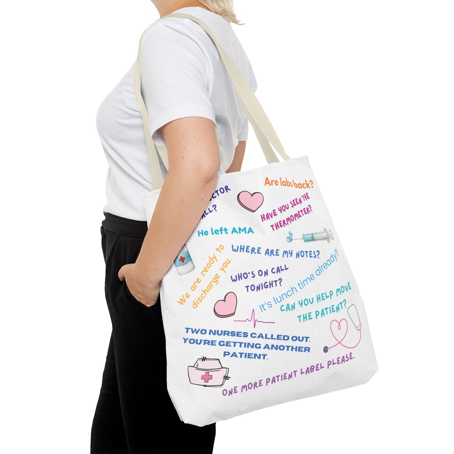 Daily Nurse Quotes - Tote Bag