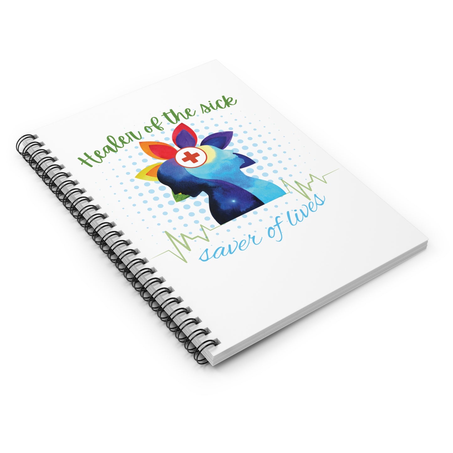 Medical Team - Healer Of The Sick Saver Of Lives Notebook