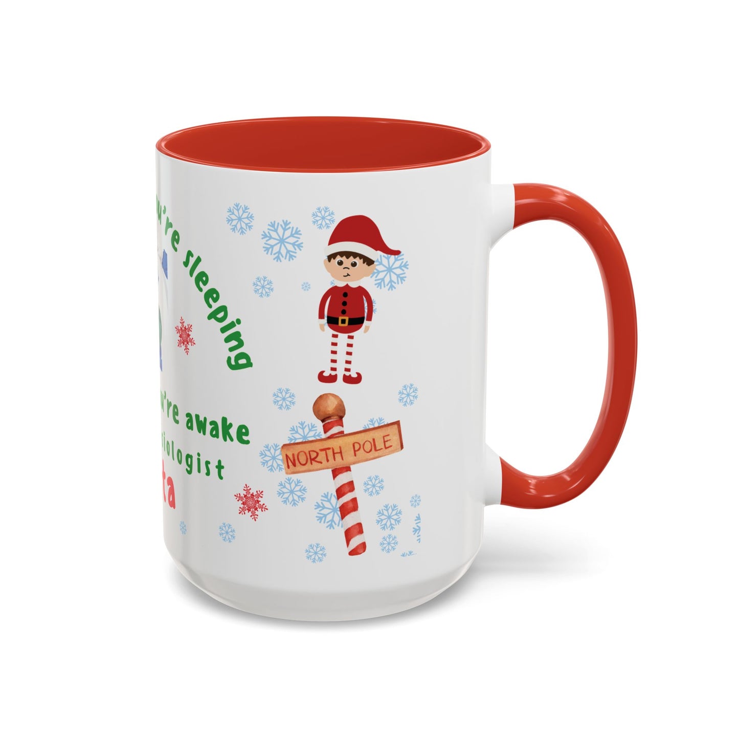 Anesthesiologist Mug - I See You When You're Sleeping And Know When Your Awake 15oz