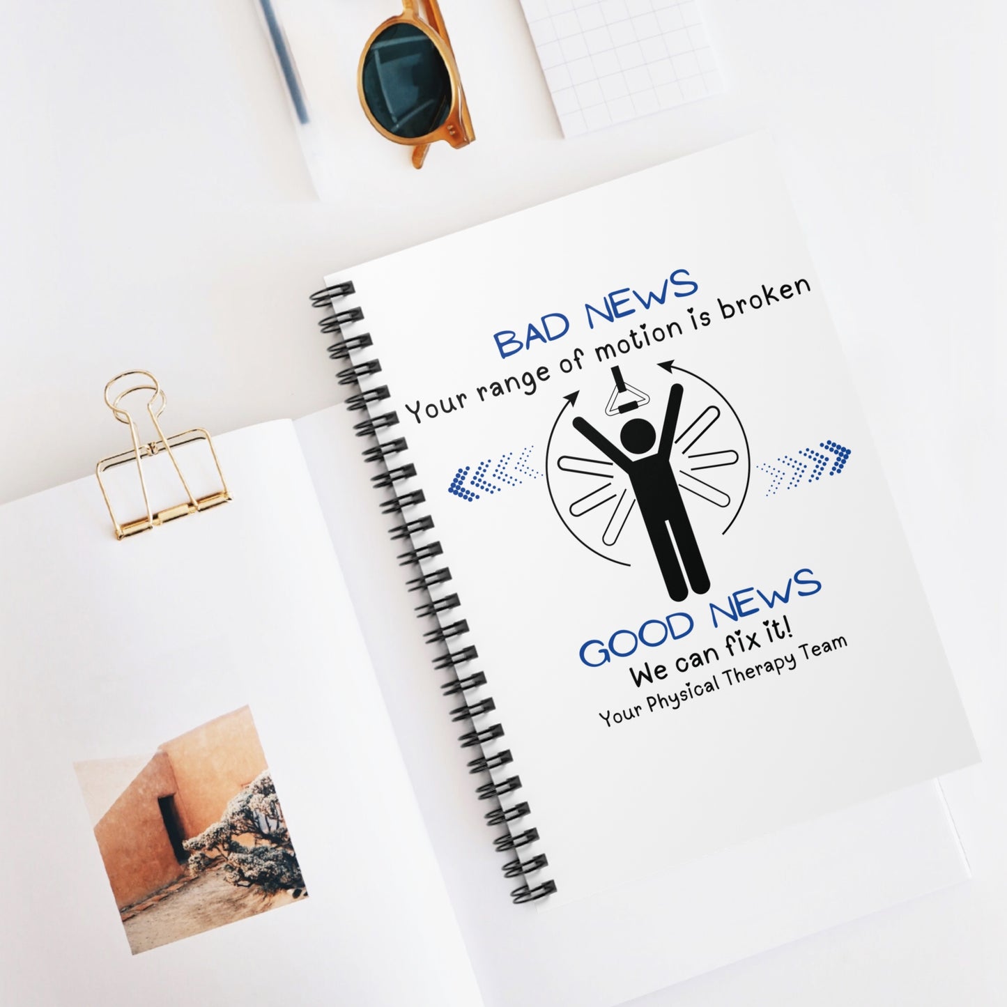 Physical Therapy Notebook - Your Range of Motion Is Broken