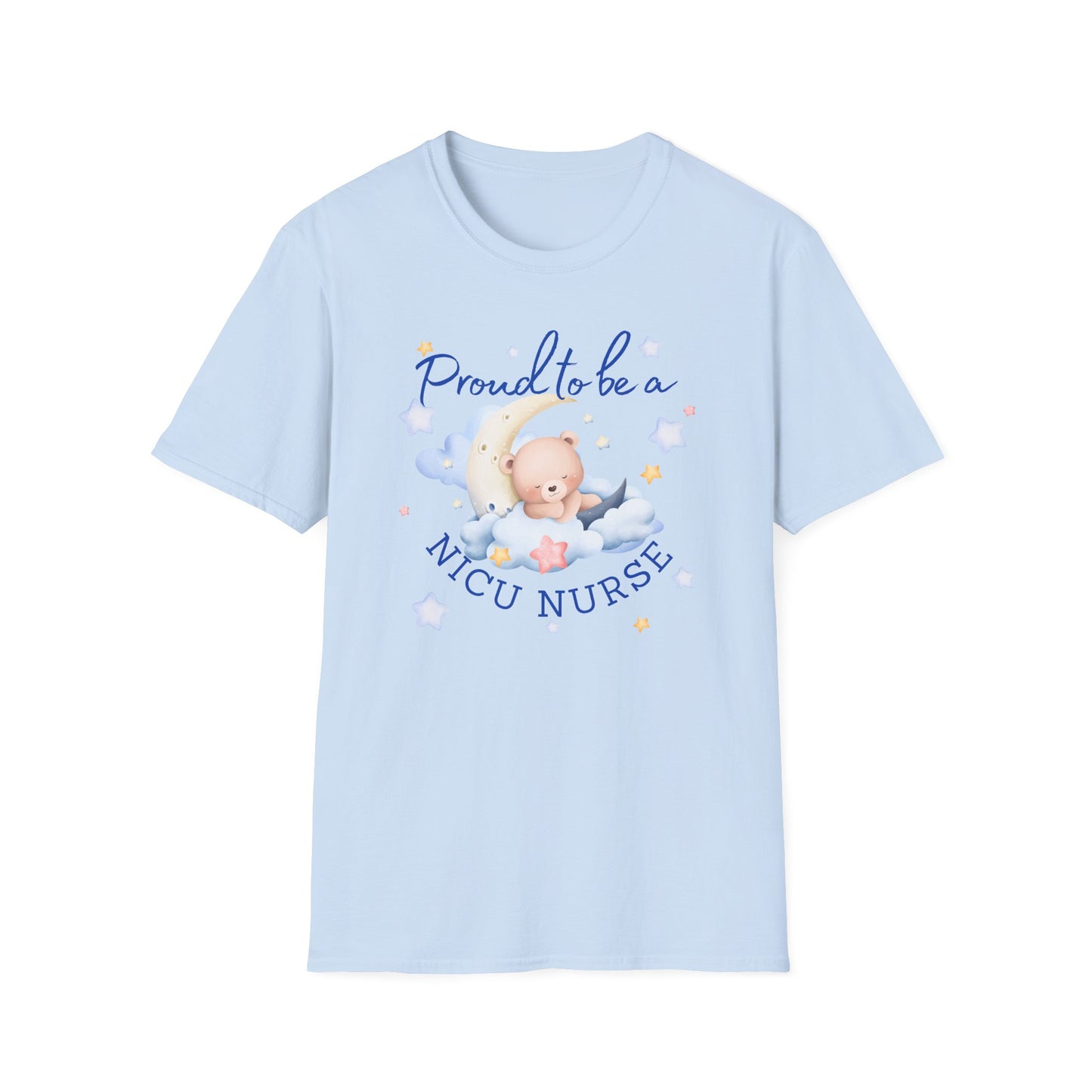 Proud To Be A NICU Nurse Softstyle T-Shirt