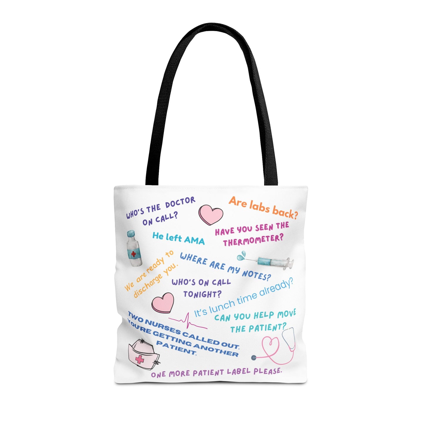 Daily Nurse Quotes - Tote Bag