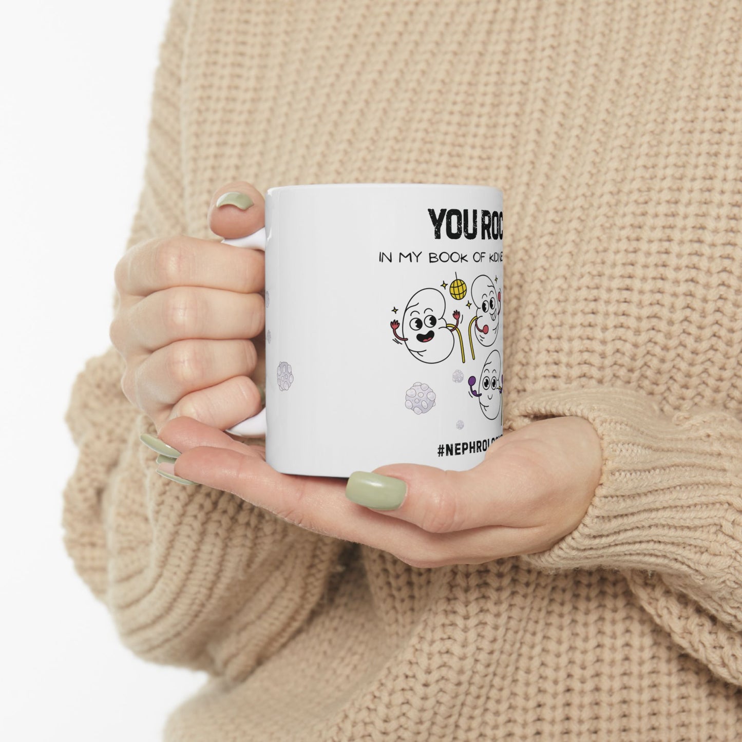 You Rock In My Book of Kidney Stones - Nephrology Mug