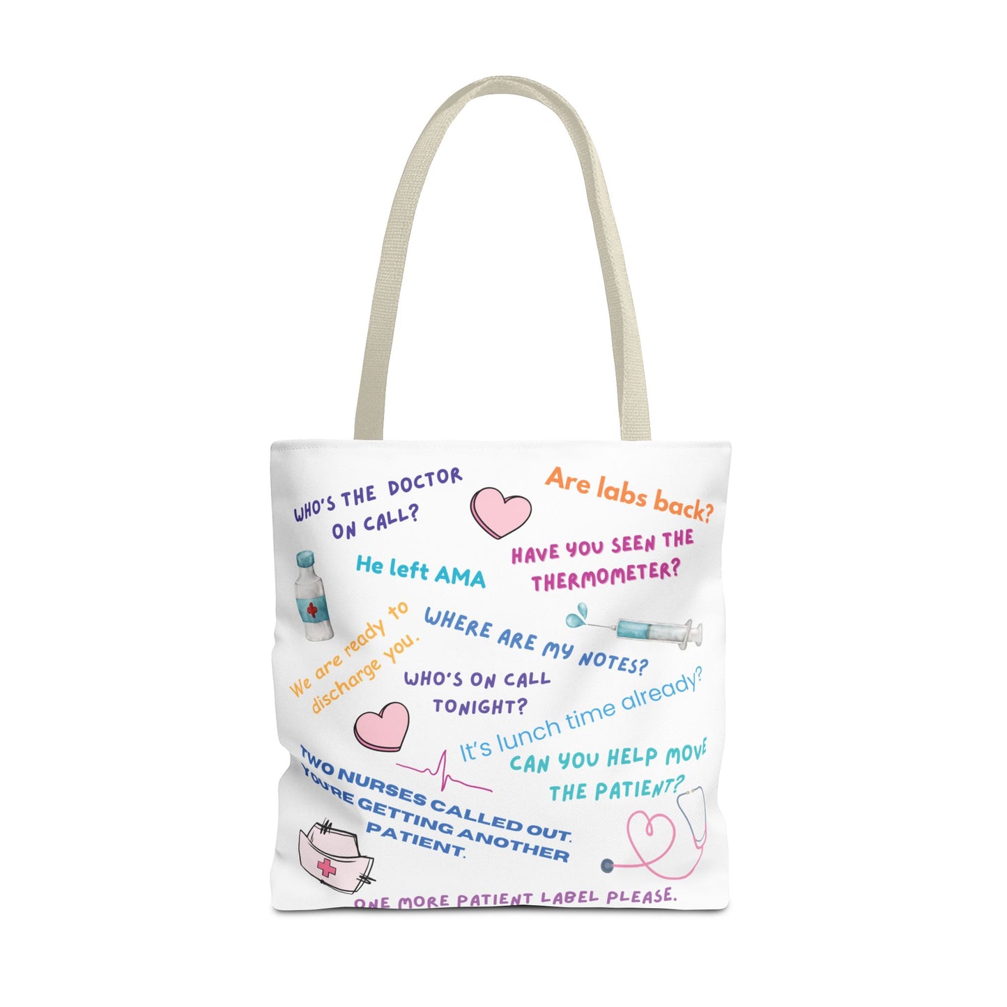 Daily Nurse Quotes - Tote Bag