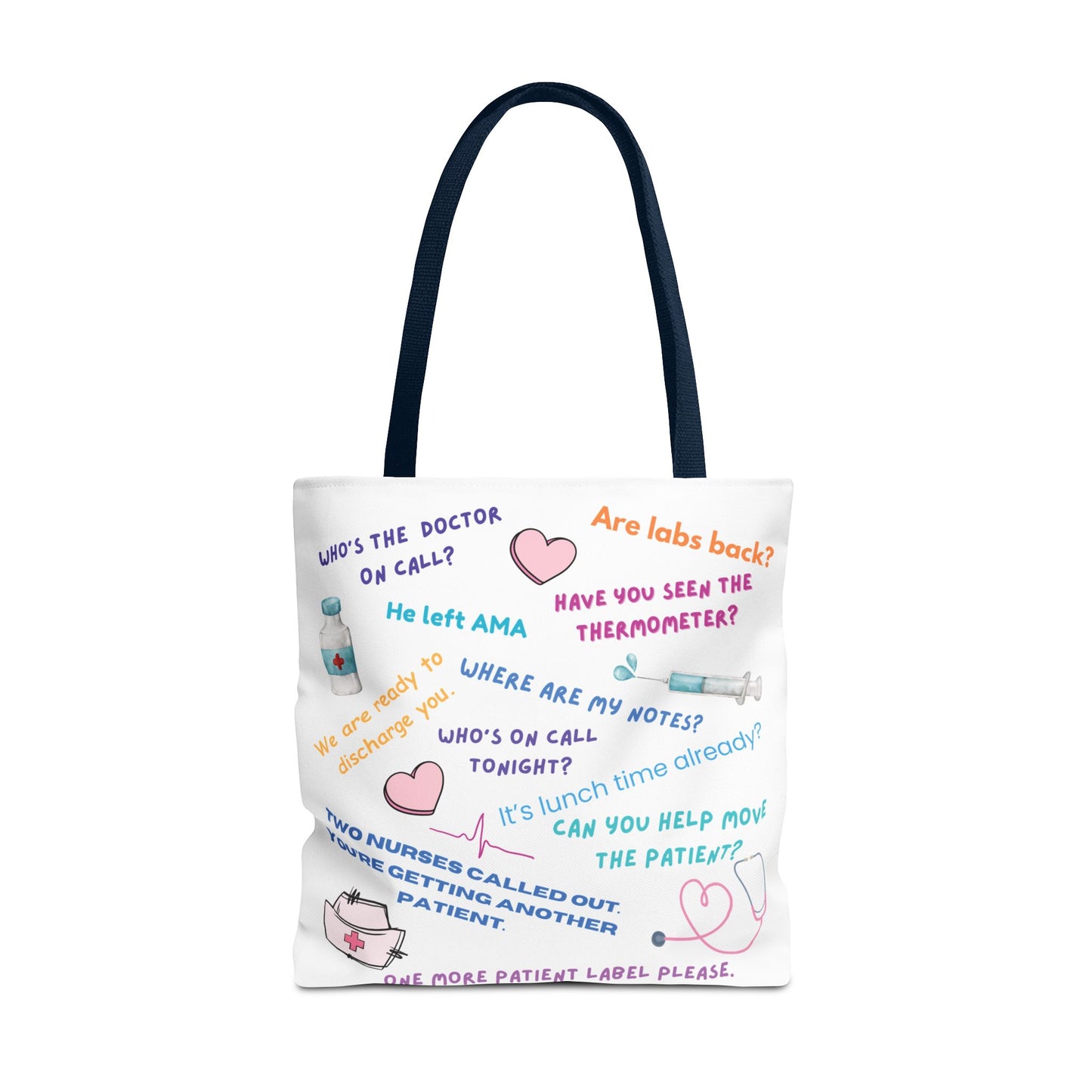 Daily Nurse Quotes - Tote Bag