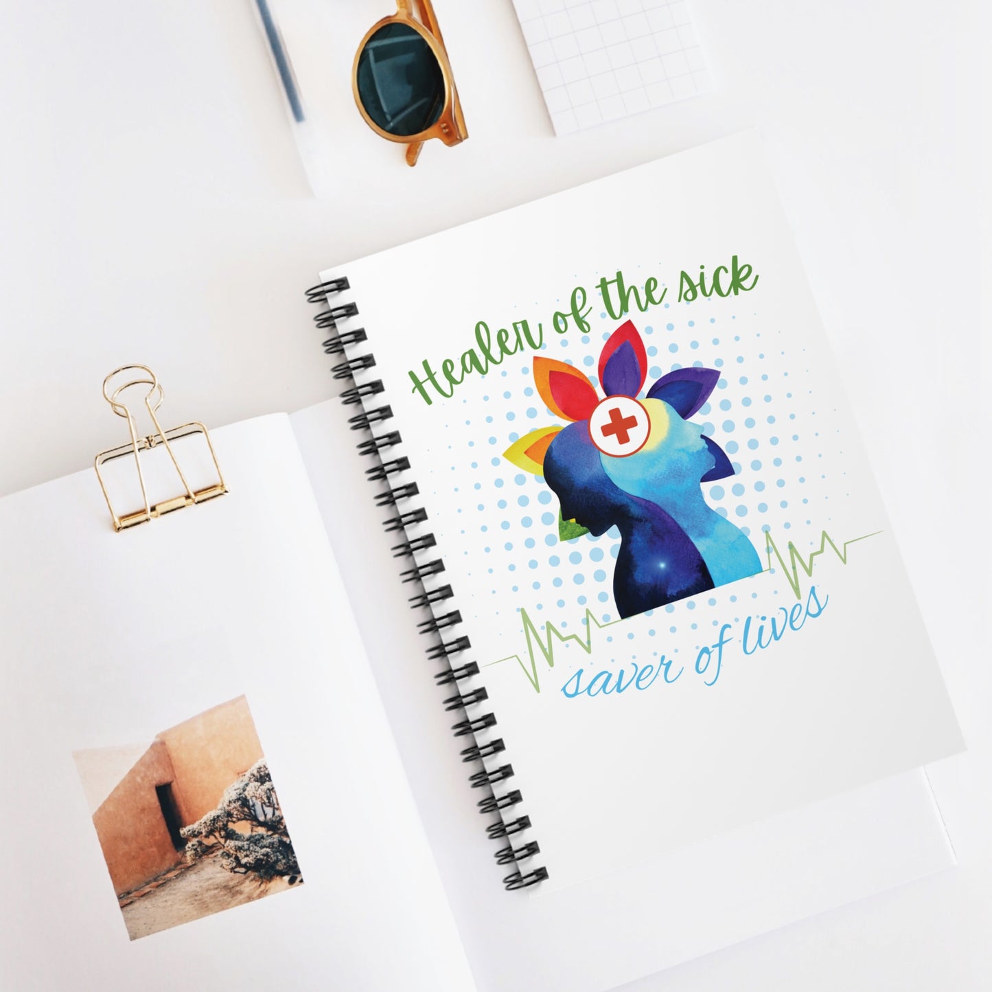 Medical Team - Healer Of The Sick Saver Of Lives Notebook