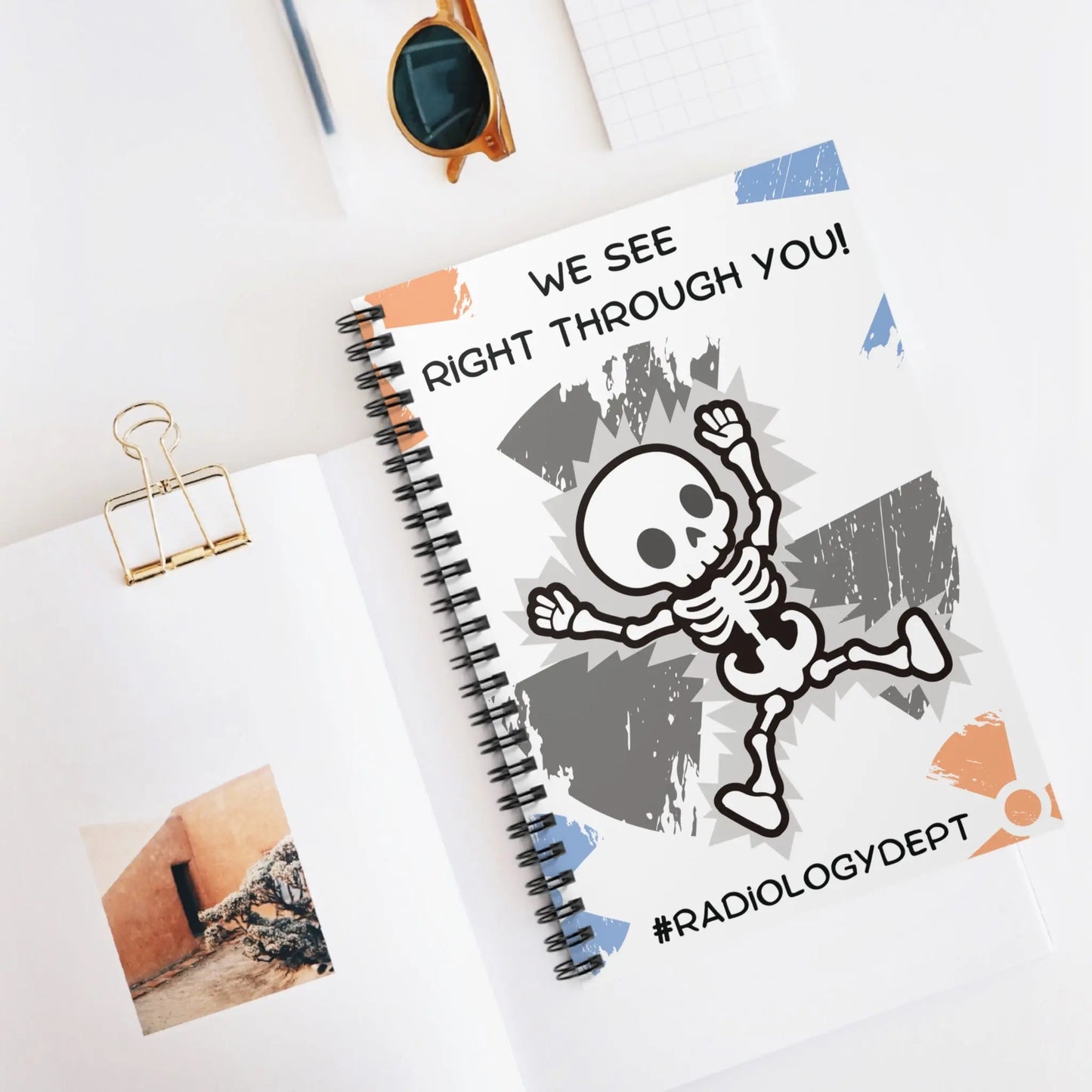 We See Right through You Notebook One Size radiology Department