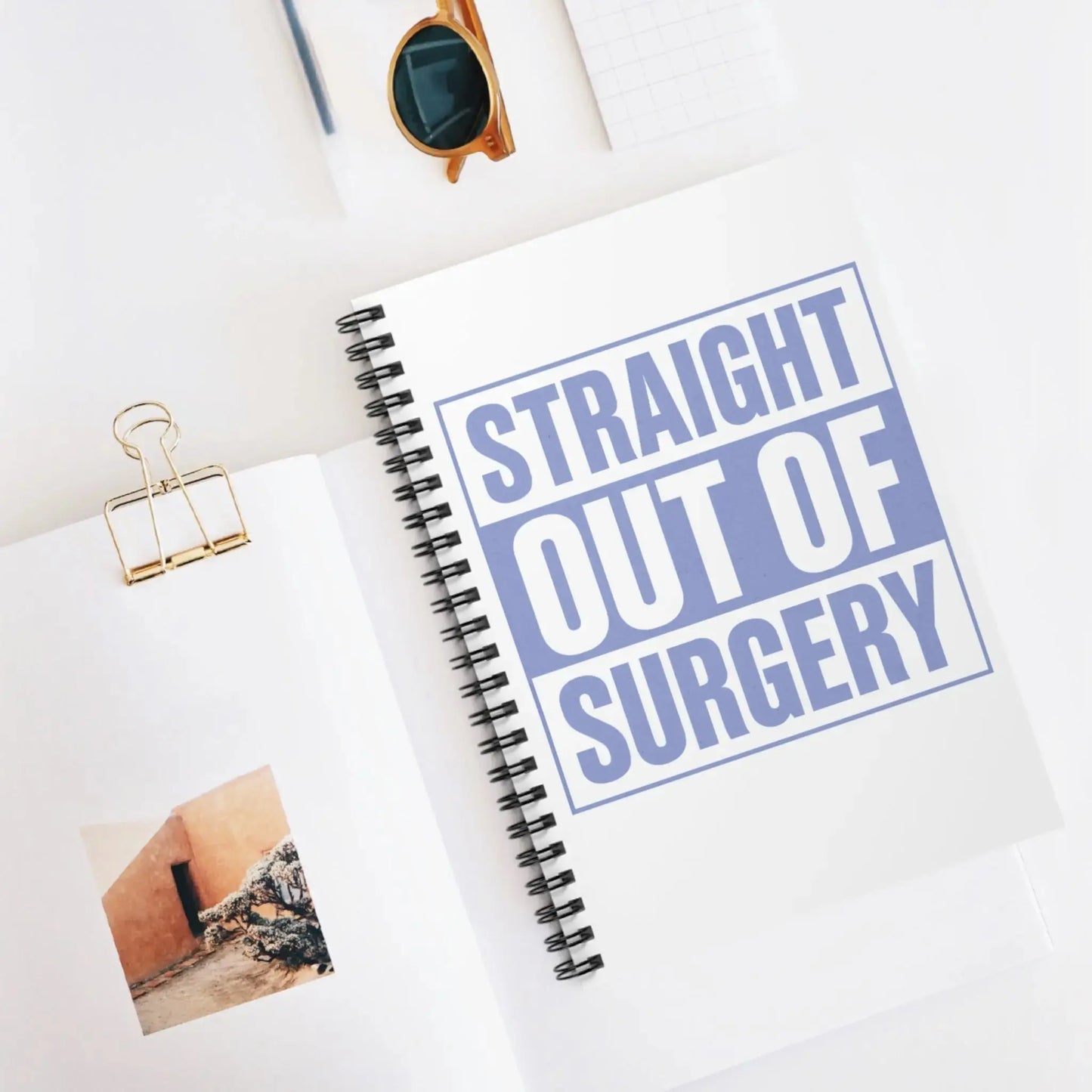 Straight Out of Surgery Notebook One Size