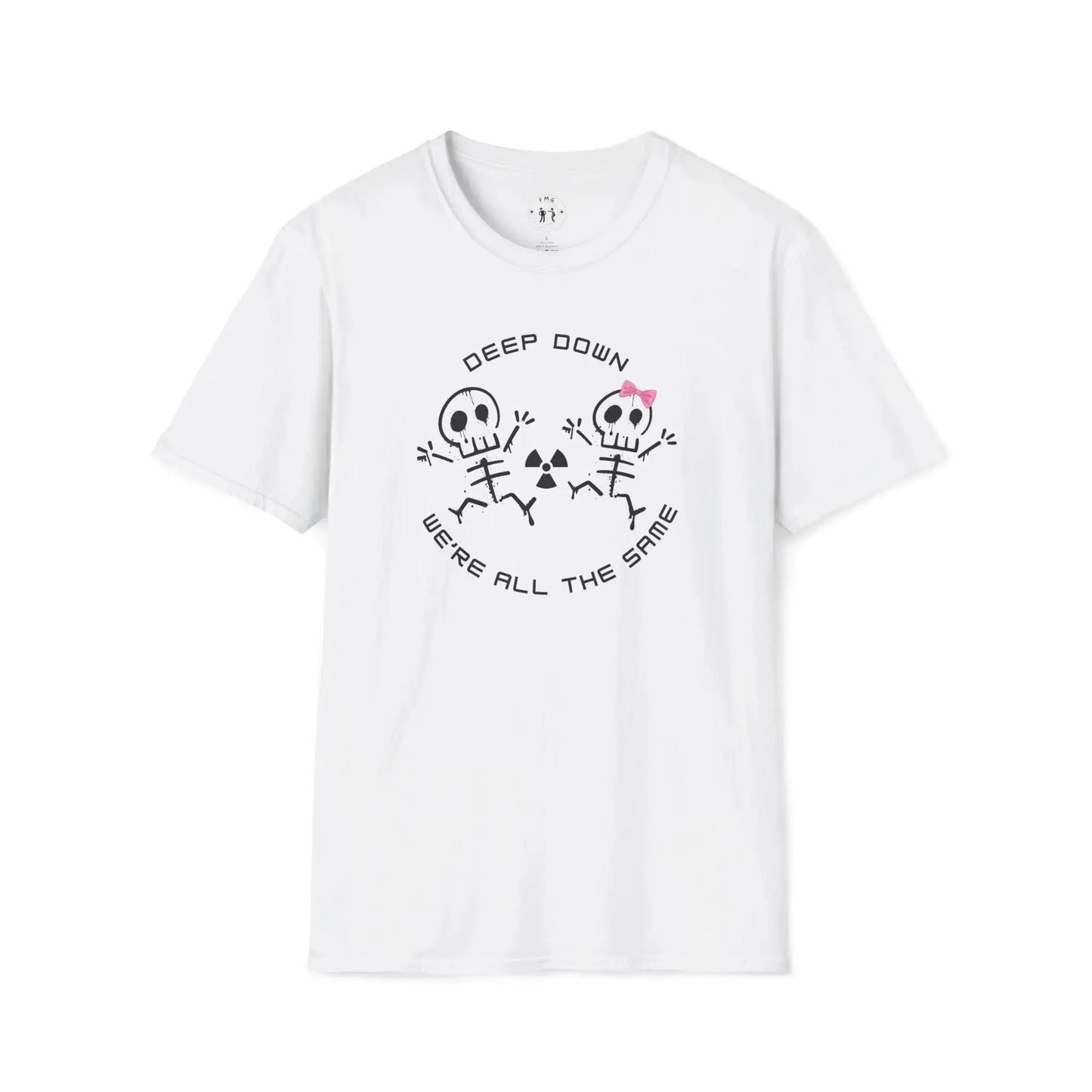 Deep Down Radiology T-Shirt White