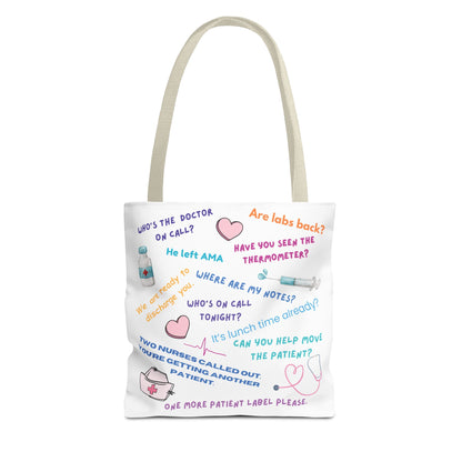 Nurse Quotes - Tote Bag