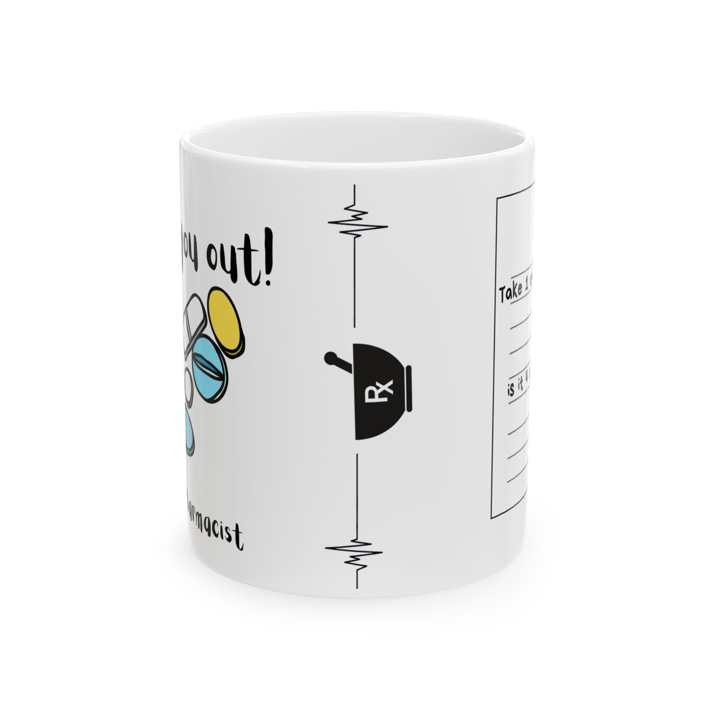 Pharmacist - I Bet I Can Knock You Out Mug 11oz/15oz