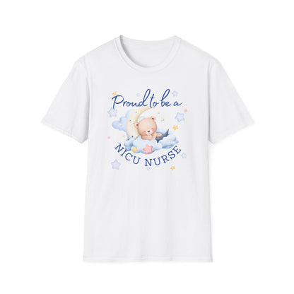 Proud To Be A NICU Nurse Softstyle T-Shirt