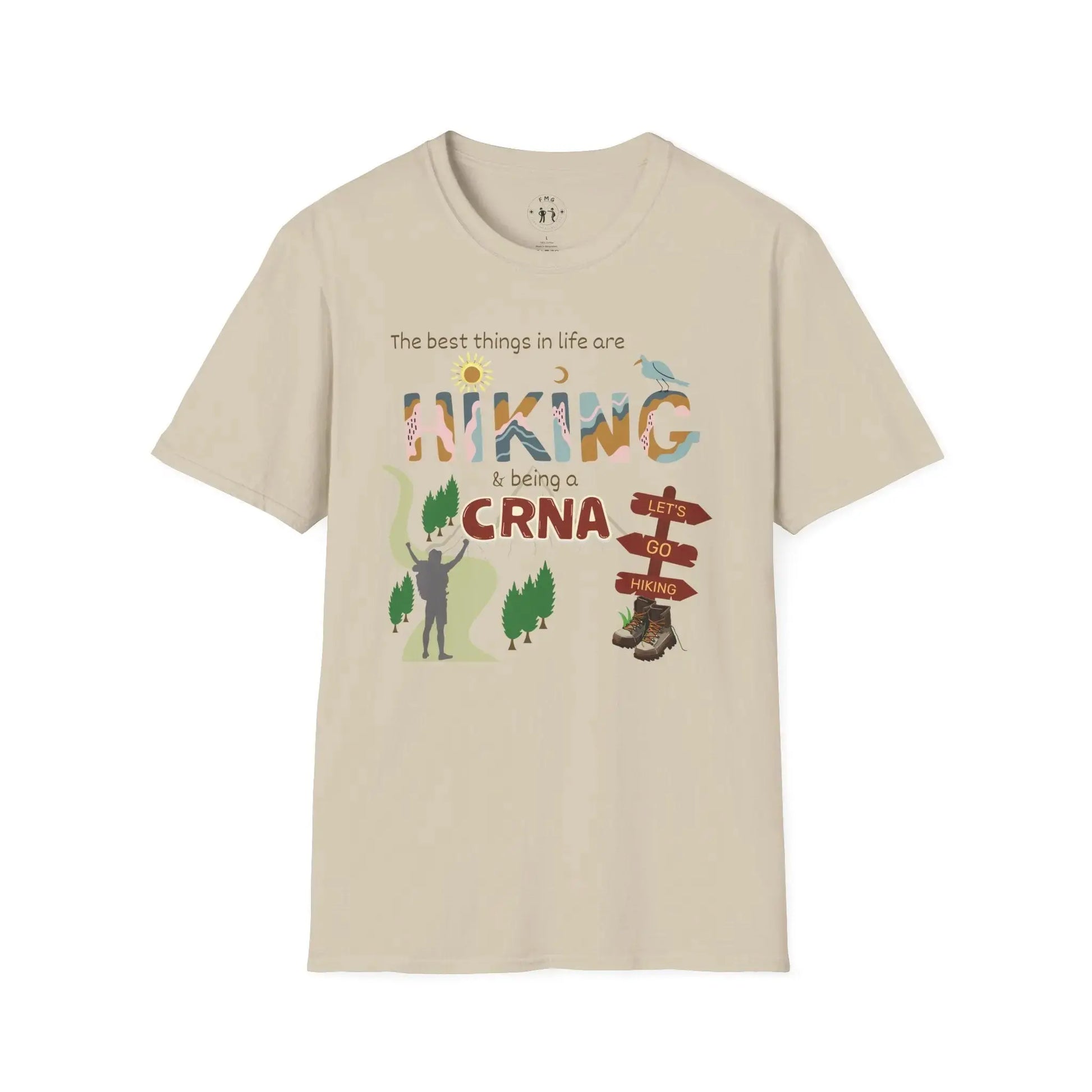 Hiking CRNA T-Shirt Sand