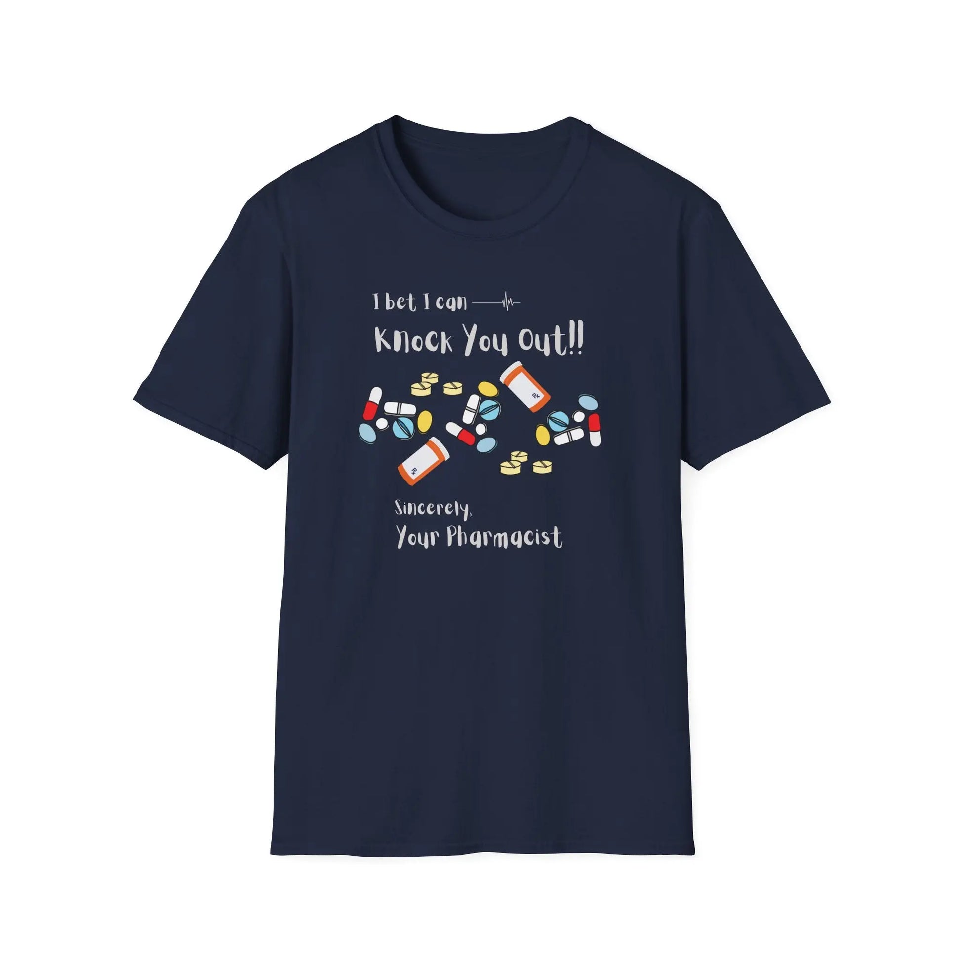 Knock Pharmacist T-Shirt Navy