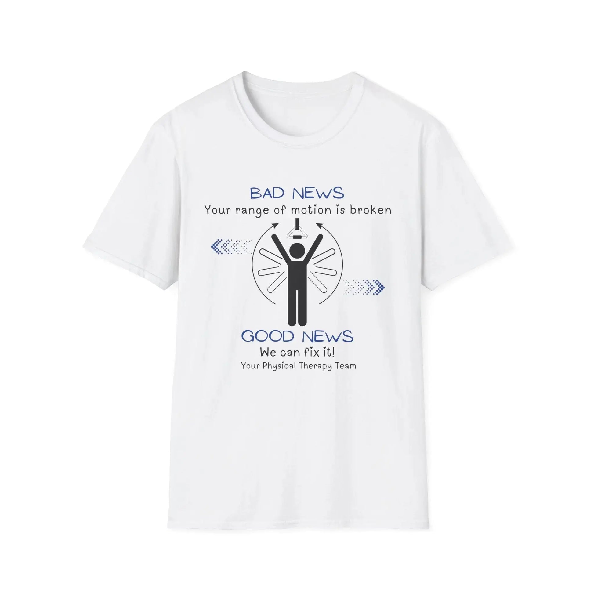 Broken Physical Therapy T- Shirt White