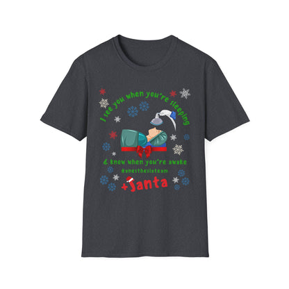 Anesthesia Team Santa T-Shirt