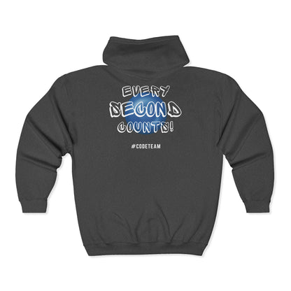 Code Team - Zip Up Hoodie