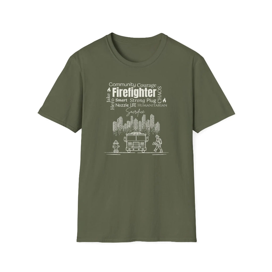 Fire Pride T-Shirt Printify