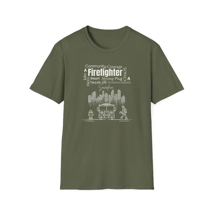 Fire Pride T-Shirt Printify