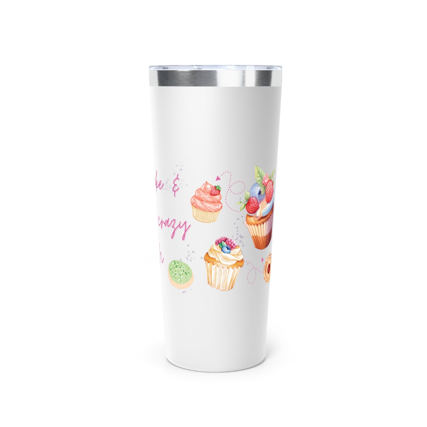 RN Tumbler - Cupcake and Cookie Crazy 22oz
