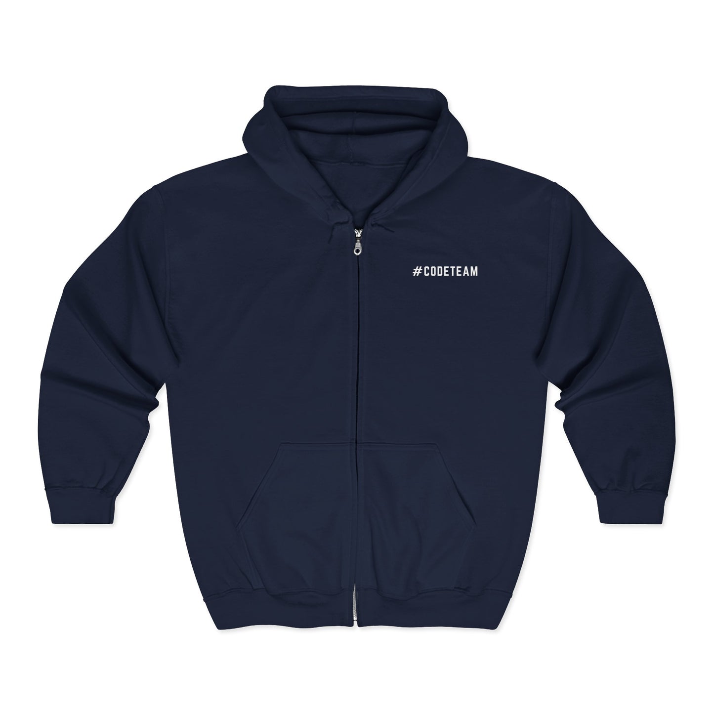 Code Team - Zip Up Hoodie