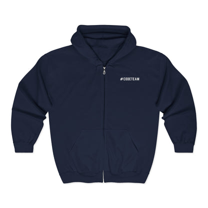 Code Team - Zip Up Hoodie