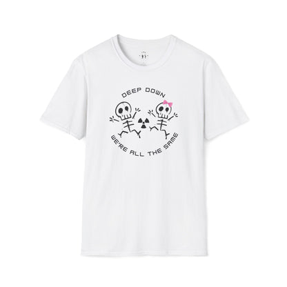 Women's - Deep Down We're All The Same Radiology T-Shirt