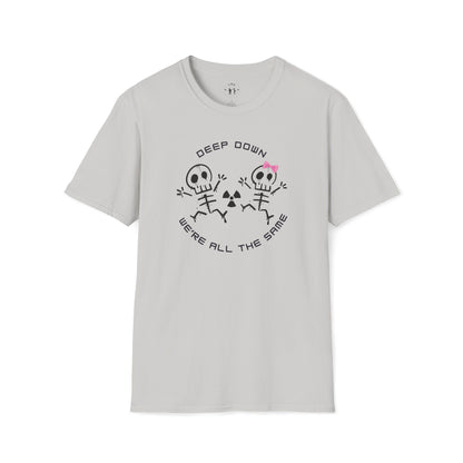 Women's - Deep Down We're All The Same Radiology T-Shirt
