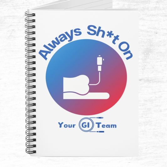 I Always Get Pooed On GI Spiral Notebook