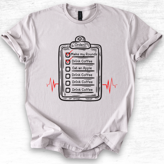 Doctor's Orders and Coffee Lover's Unisex Softstyle T-Shirt